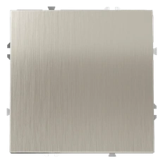 Изображение Выключатель 1-клавишный Voltum S70 Metal, никель (механизм + накладка)